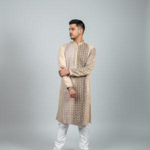 Dark Ombre Chikankari Set