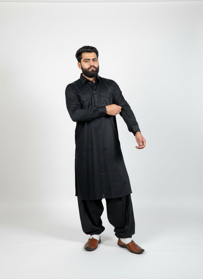 pathani-black