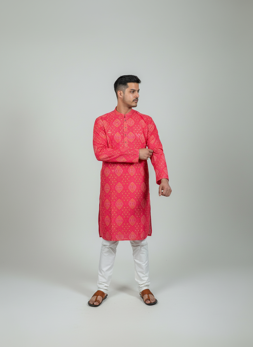 Pink-Bandhani-Set-Front-Prachi-Shah